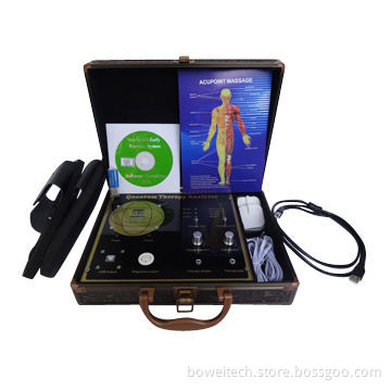 Quantum Resonance Magnetic Analyzer with Massager Slippers, Detect Body Health Rapidly and Accuracy